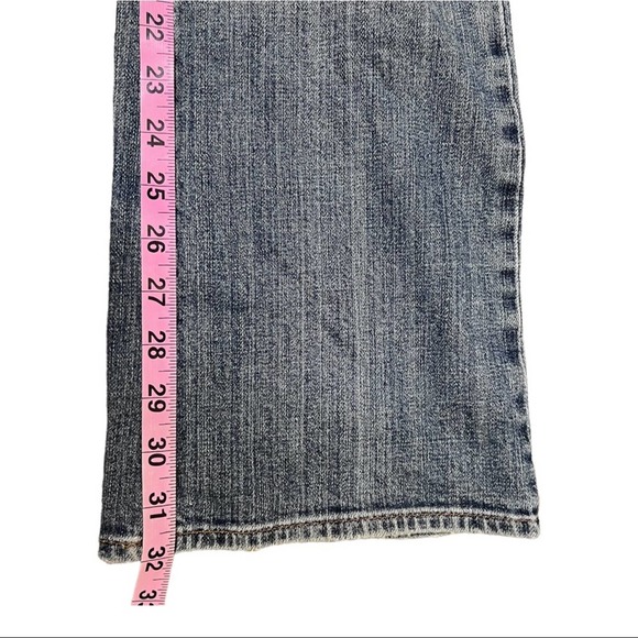 7FAMK Boycut Button Fly Boy Cut Medium Wash Jeans 29 - Picture 15 of 16